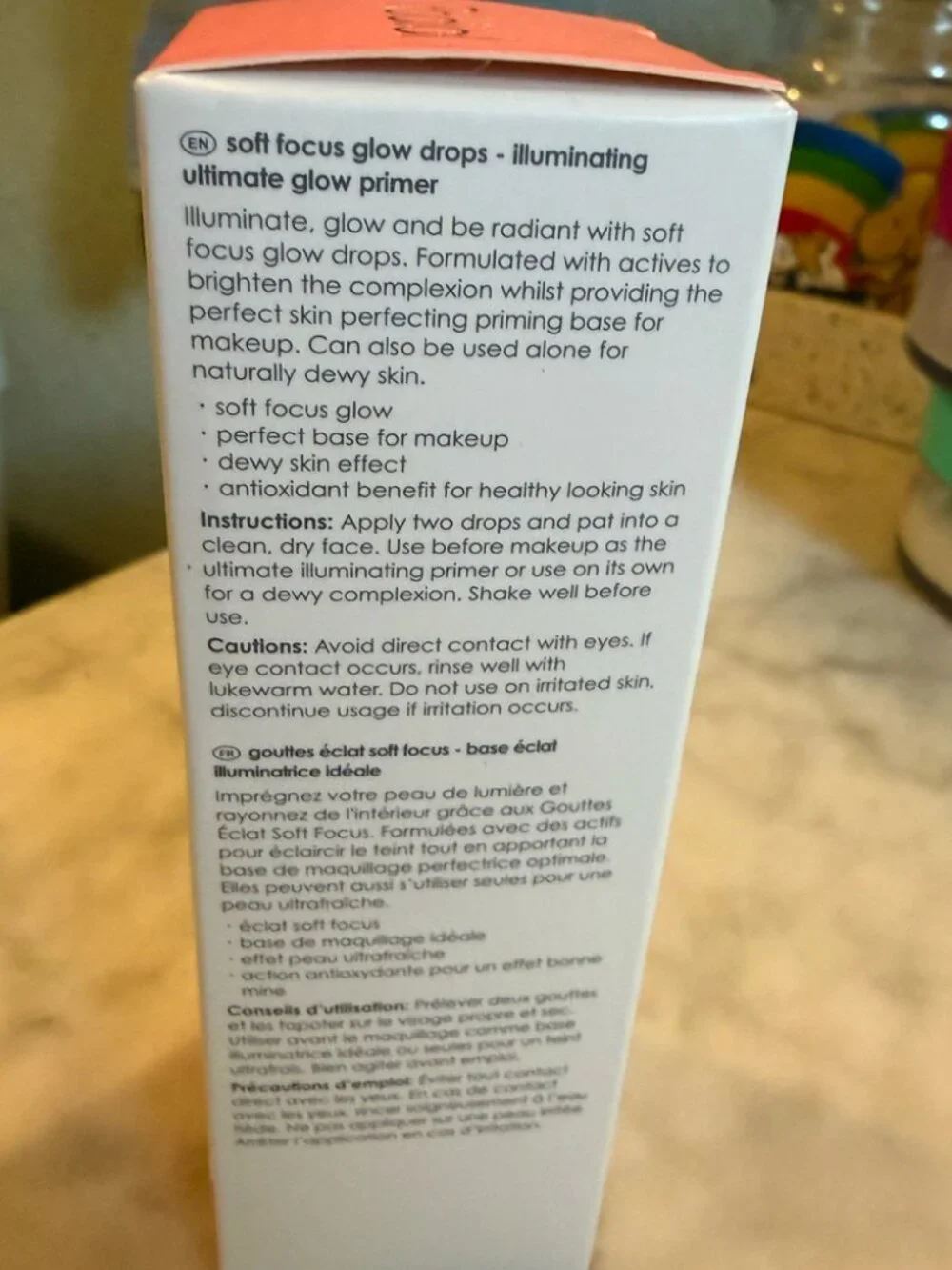 Rodial Soft Focus Glow Booster Drops Illuminating Glow Primer